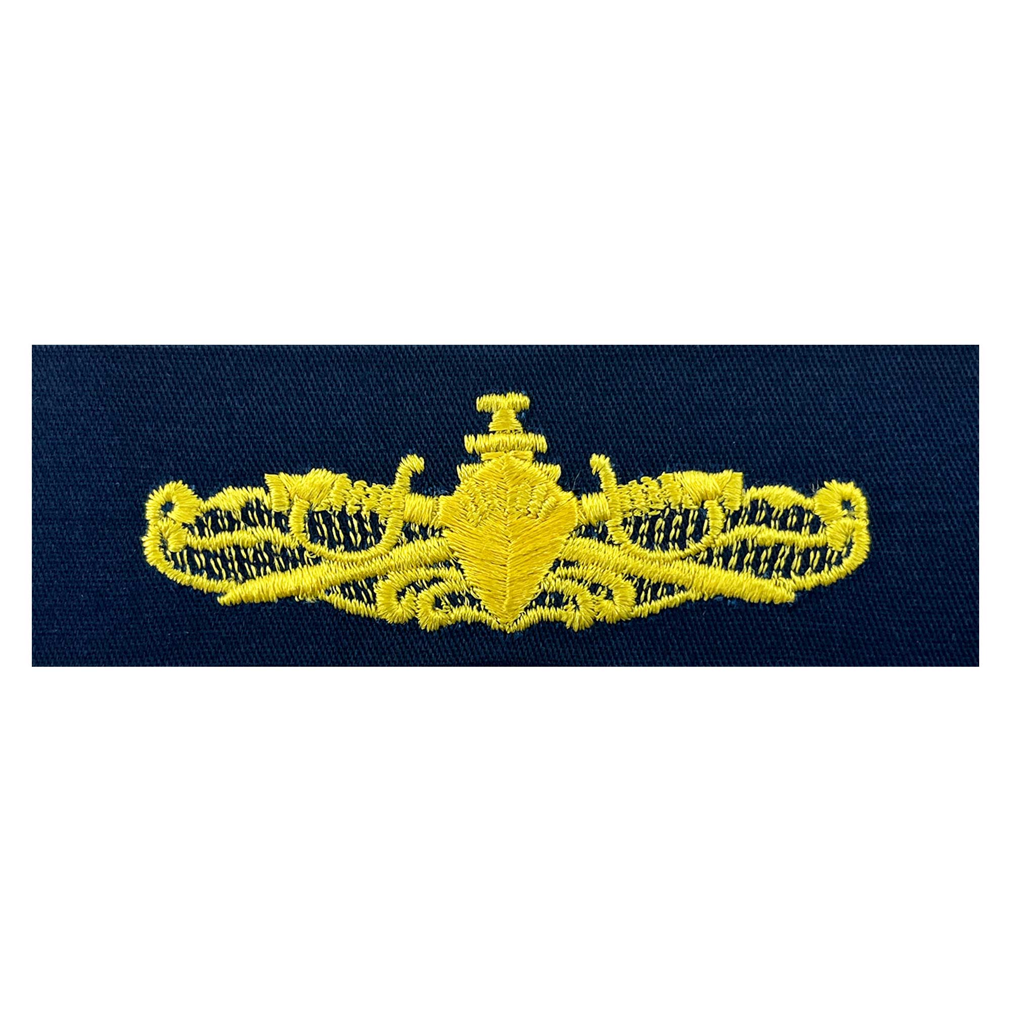 Navy Embroidered Badge: Surface Warfare Officer - coverall