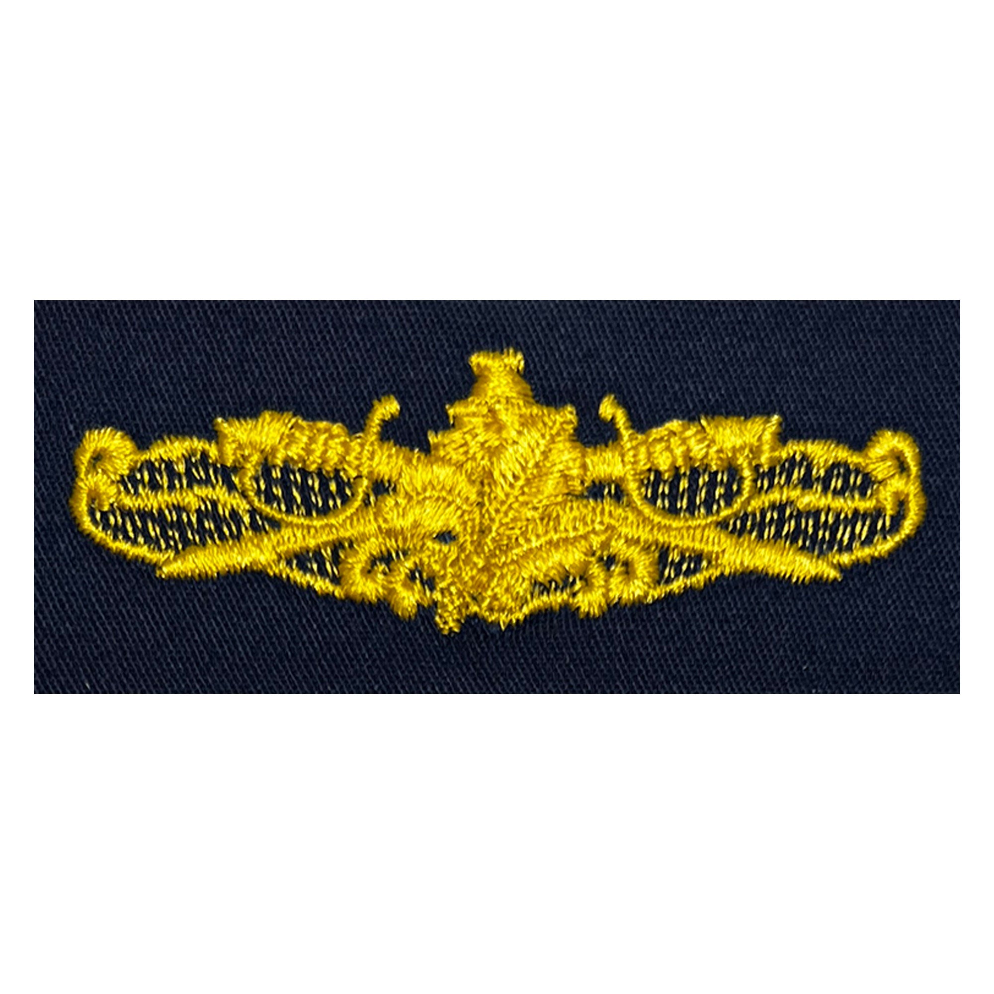 Navy Embroidered Badge: Surface Warfare Supply Officer - coverall
