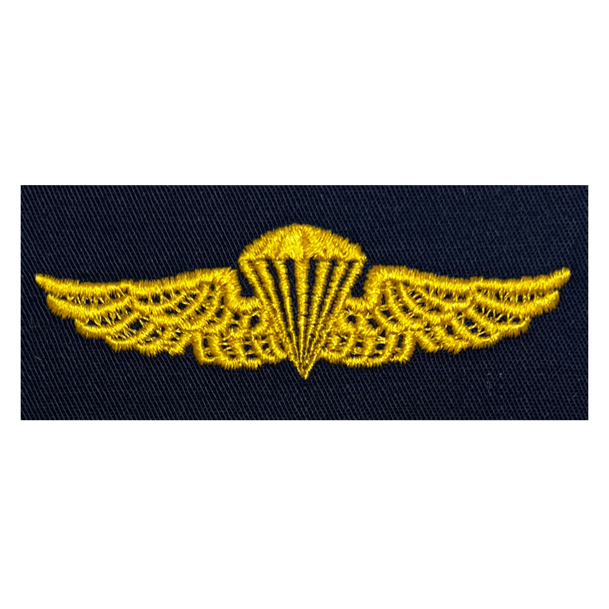 USN Parachutist Coverall Embroidered Badge