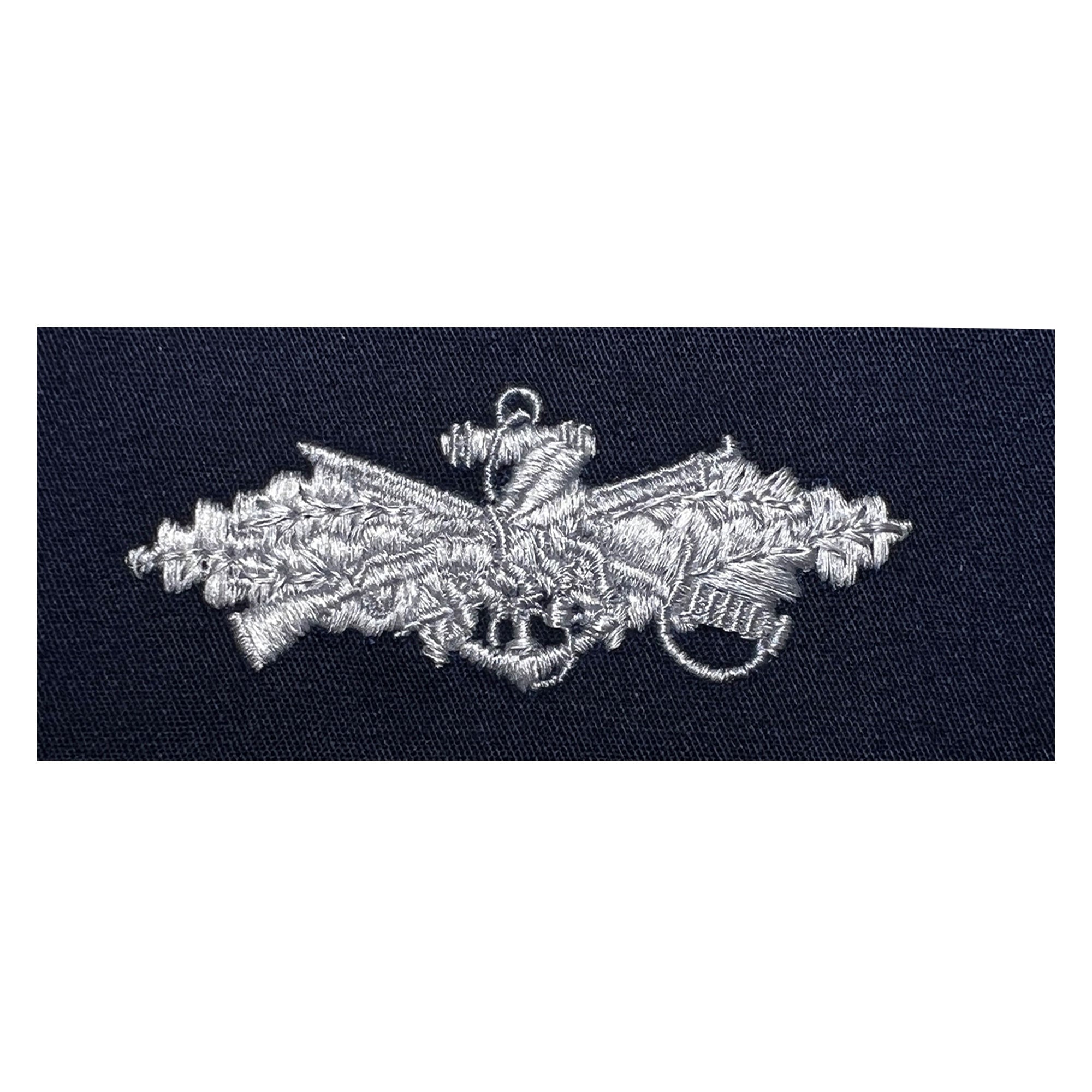 Navy Embroidered Badge: Seabee Combat Warfare Enlisted - coverall