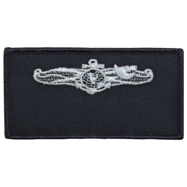 Navy FRV Cloth Blank Name-tag: Information Dominance Enlisted with Hook