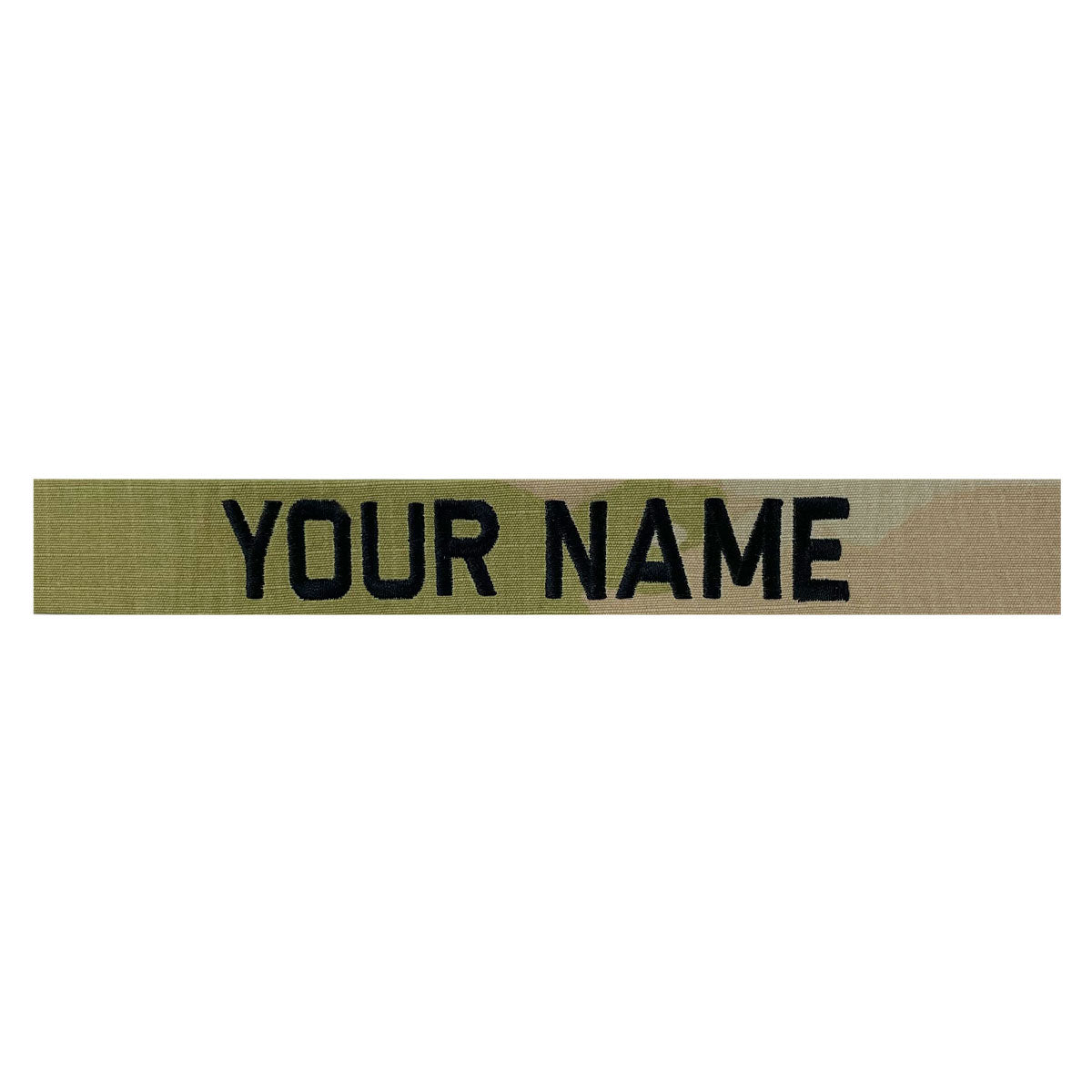 Army Name Tape: Individual Name - embroidered on OCP SEW ON