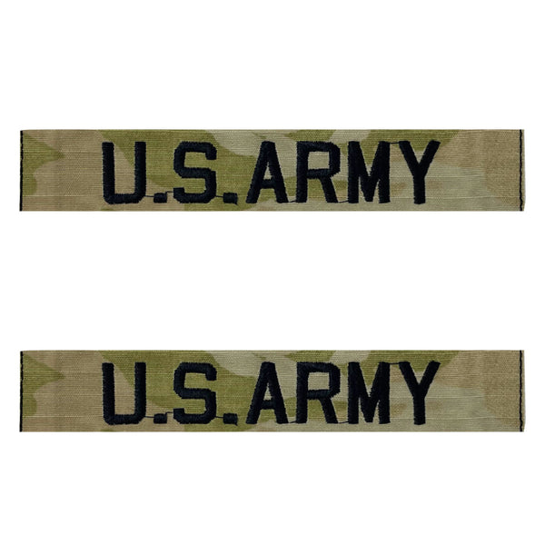 Army Name Tape: U.S. Army - embroidered on OCP SEW ON