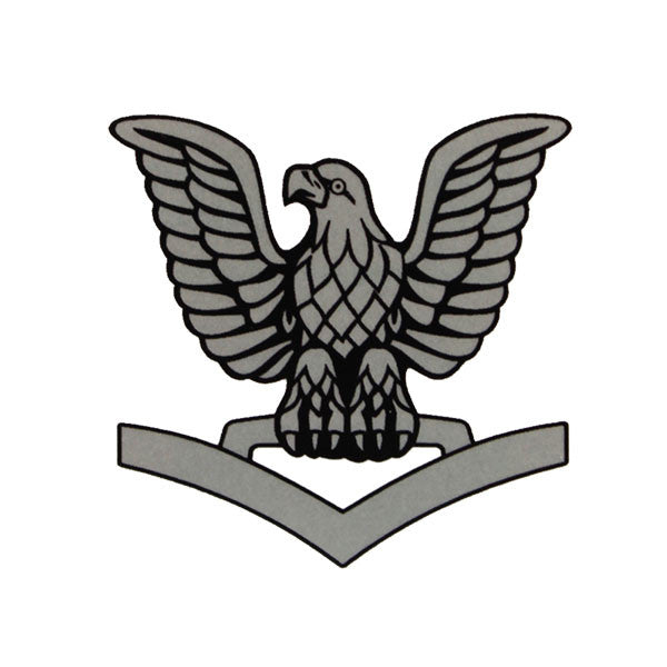 Navy Construction Hat Decal: E4 Petty Officer Third Class