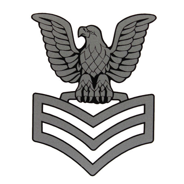 Navy Construction Hat Decal: E6 Petty Officer First Class