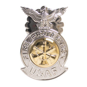 Air Force Badge: Assistant Fire Chief - regulation size