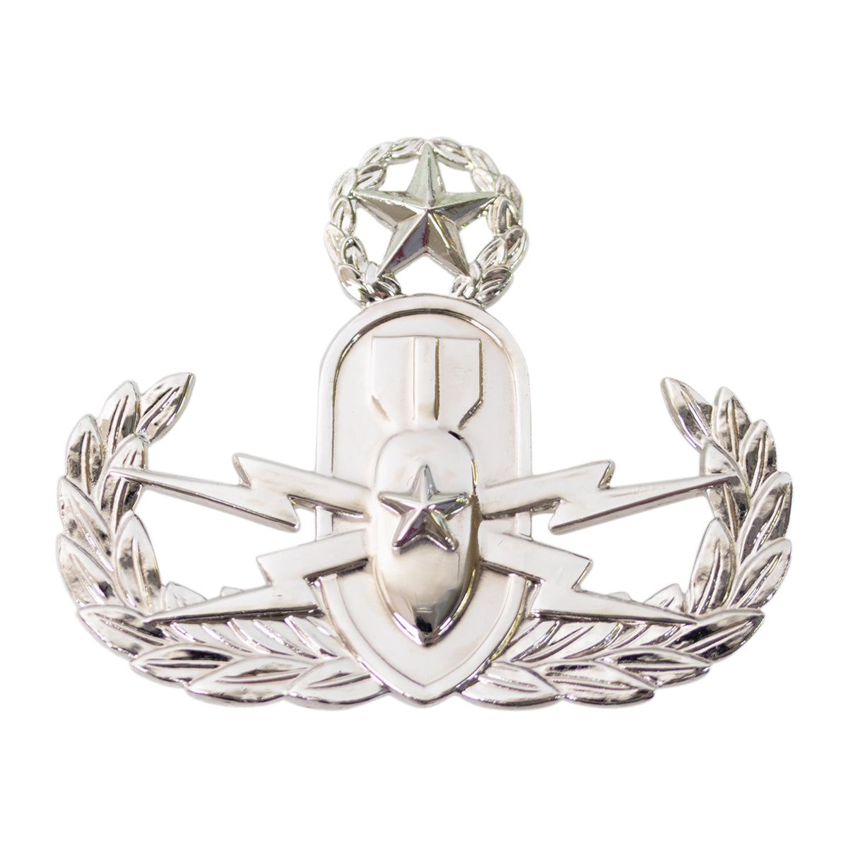 Army Badge: Master Explosive Ordnance Disposal - mirror finish
