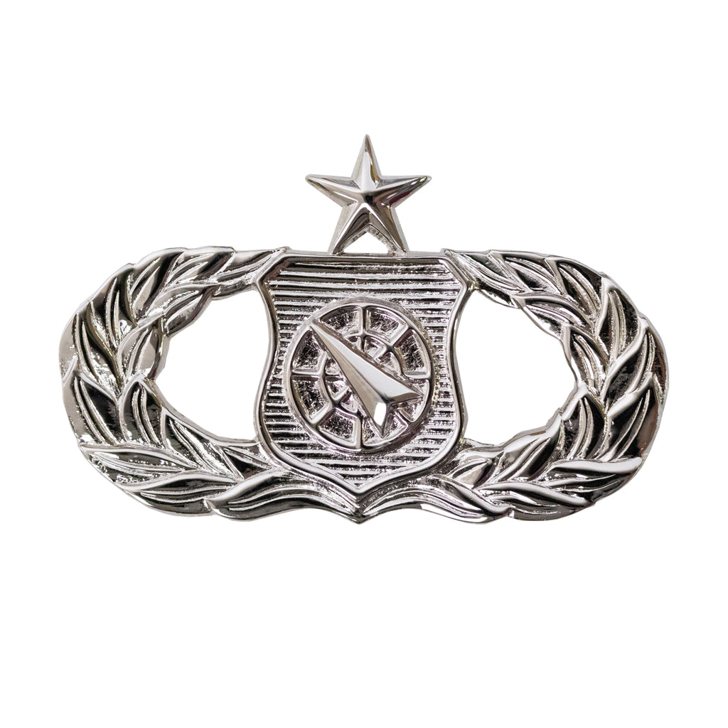 Air Force Badge: Weapons Controller: Senior - regulation size