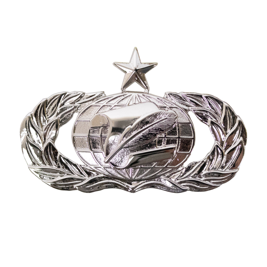 Air Force Badge: Administration: Senior - regulation size