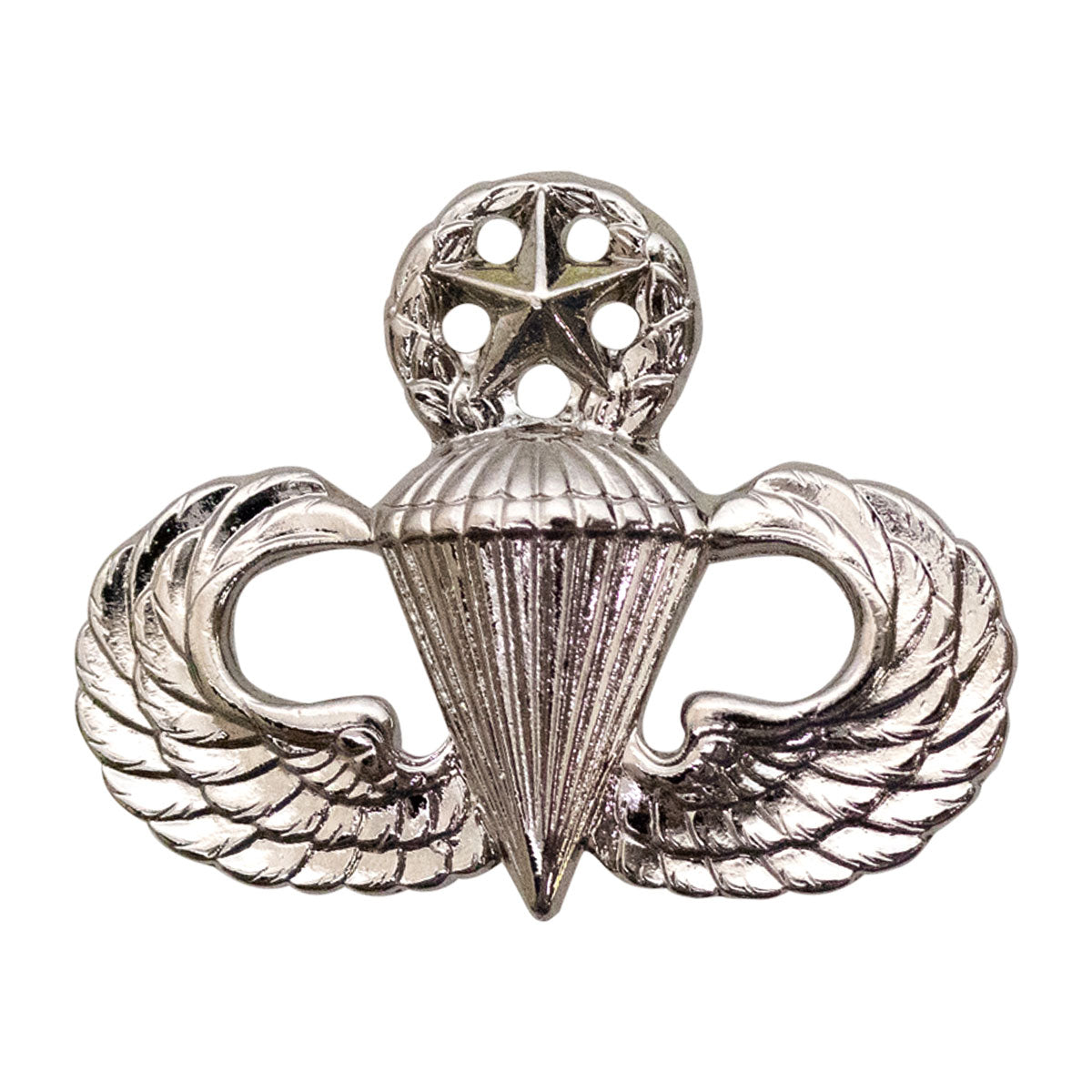 U.S. Army Airborne Master Parachutist Badge With Combat Star All Metal Sign- Small 7 X 6″ – MACV-SOG