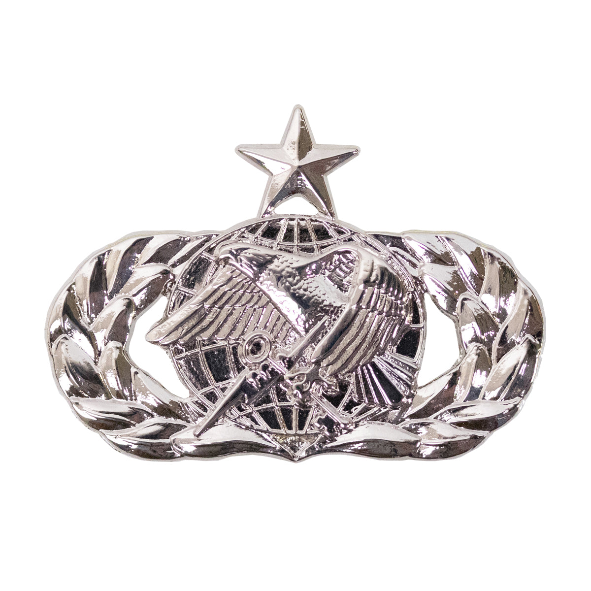 Air Force Badge: Supply Fuels: Senior - midsize