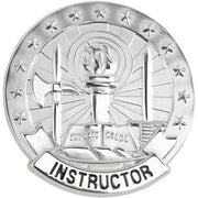 Army Identification Badge: Basic Instructor - Silver