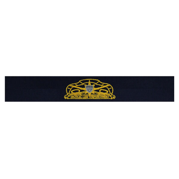 Coast Guard Embroidered Badge: Tactical Law Enforcement - Ripstop fabric