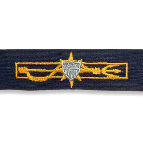 Coast Guard Embroidered Badge: Prevention Operations Ashore- Ripstop fabric
