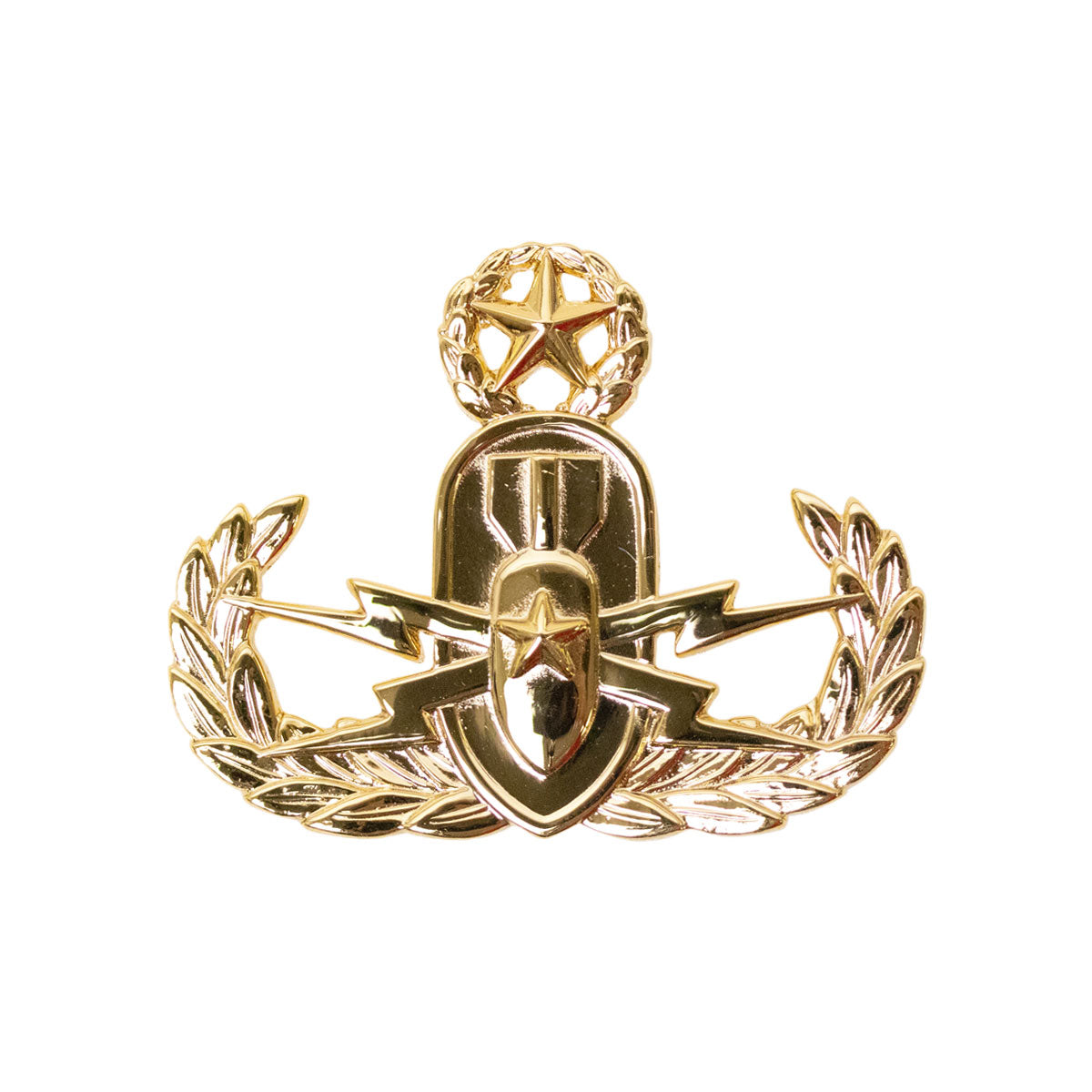 Navy Badge: Explosive Ordnance Disposal Officer - regulation size