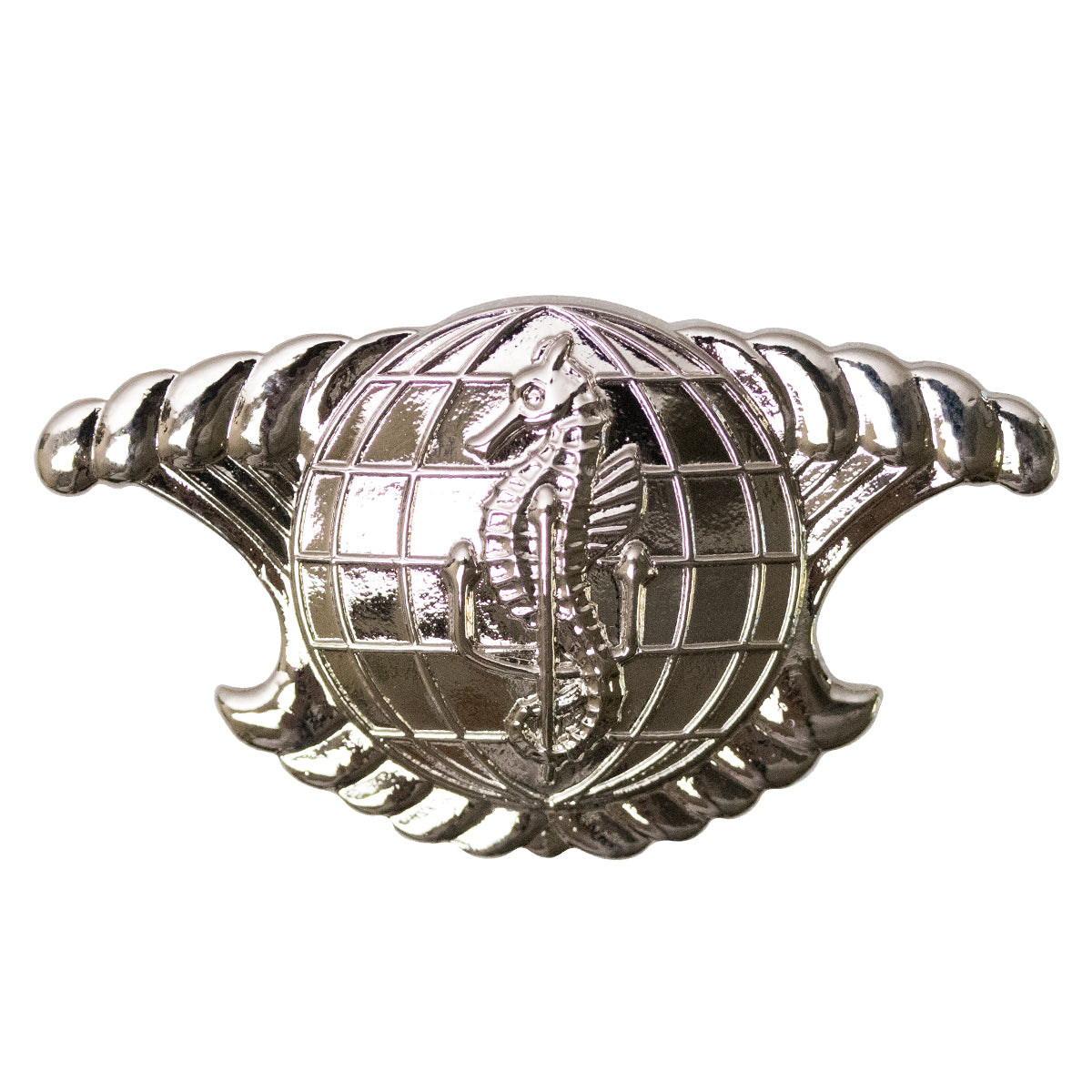 Navy Badge: Integrated Underseas Surveillance System Enlisted - regulation mirror finish