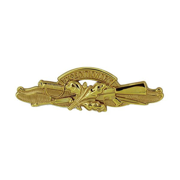 Navy badge: Expeditionary Warfare Supply Officer - Regulation size