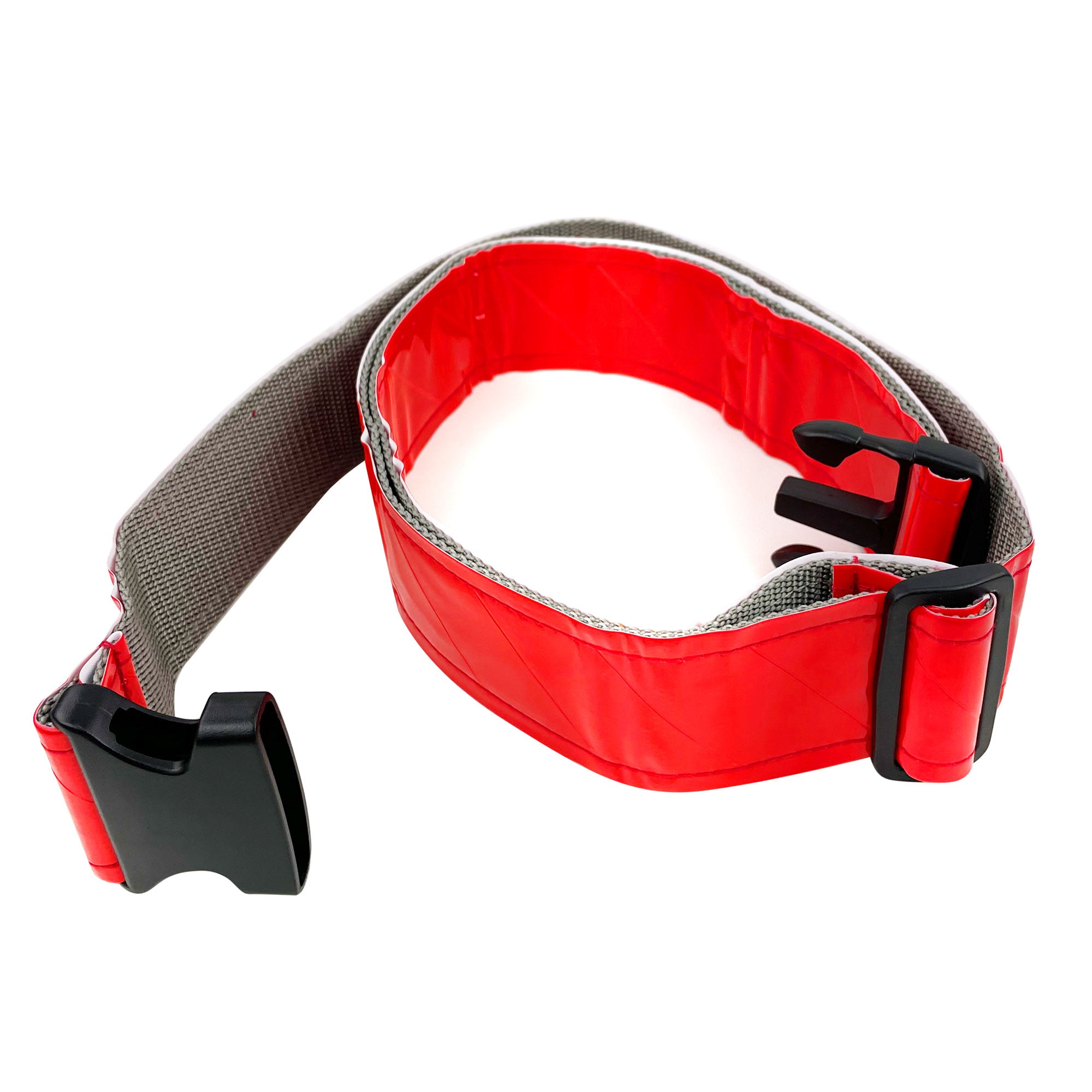 Red Reflective PT Belt Size 25" - 44"