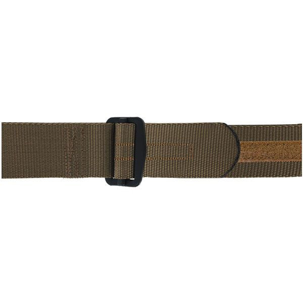 Rigger Belt: Brown Nylon Rigger Belt with Buckle