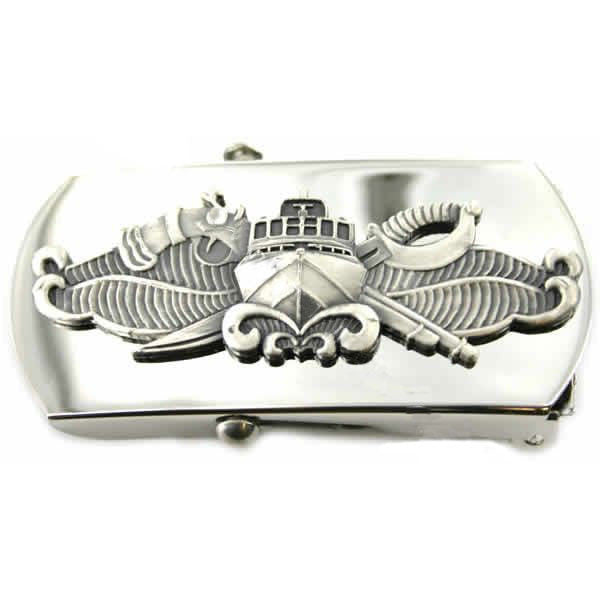 Navy Belt Buckle: Special Warfare Combatant Craft Crewman SWCC