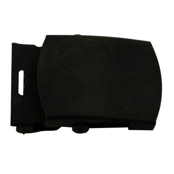 Navy Belt Buckle: Black Roller - male