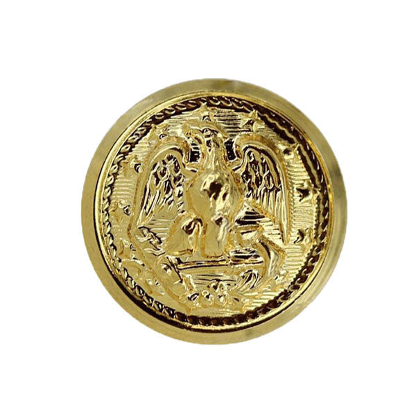 Navy Button Hopper Back - 35 Ligne