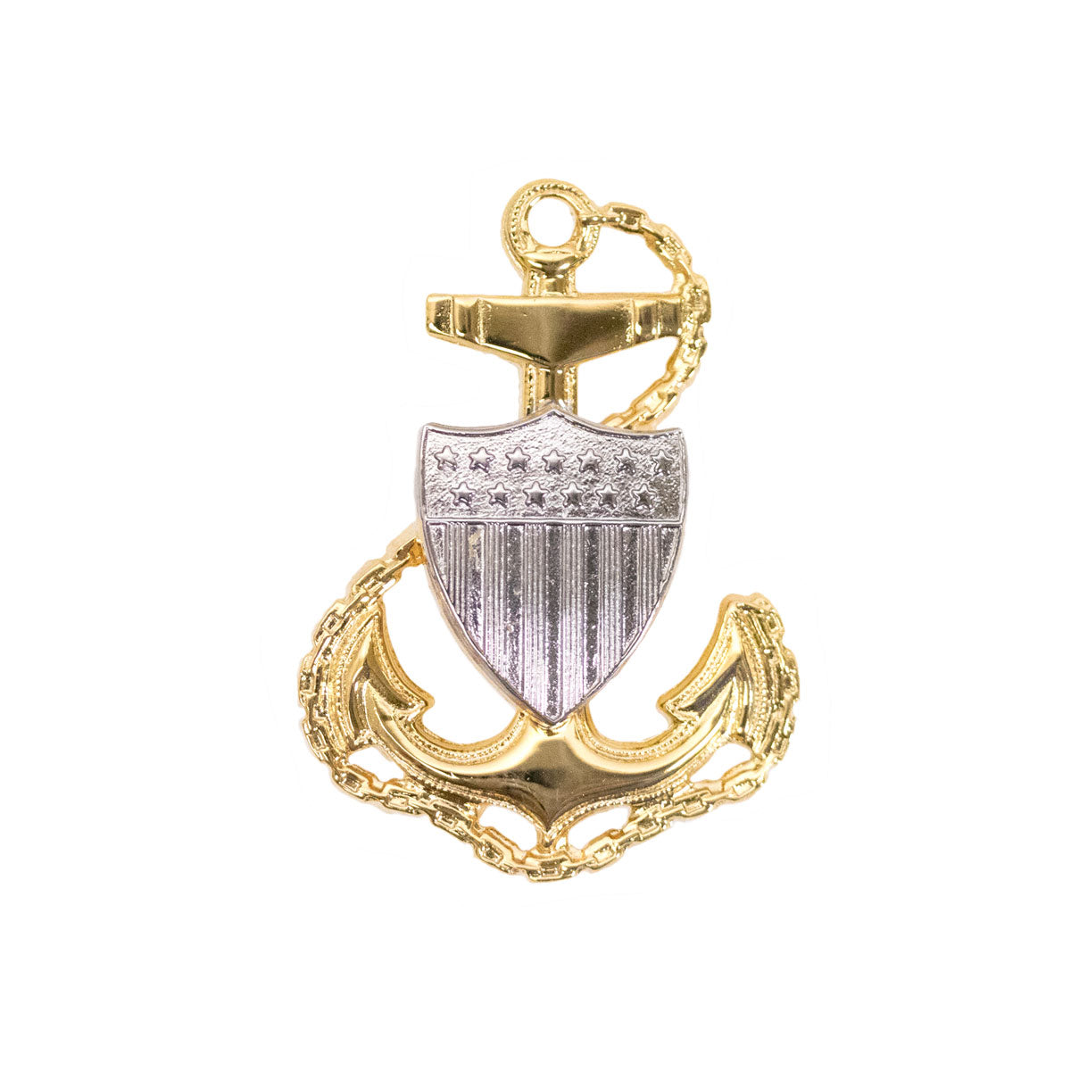 Coast Guard Cap Device: E7 Chief Petty Officer - miniature