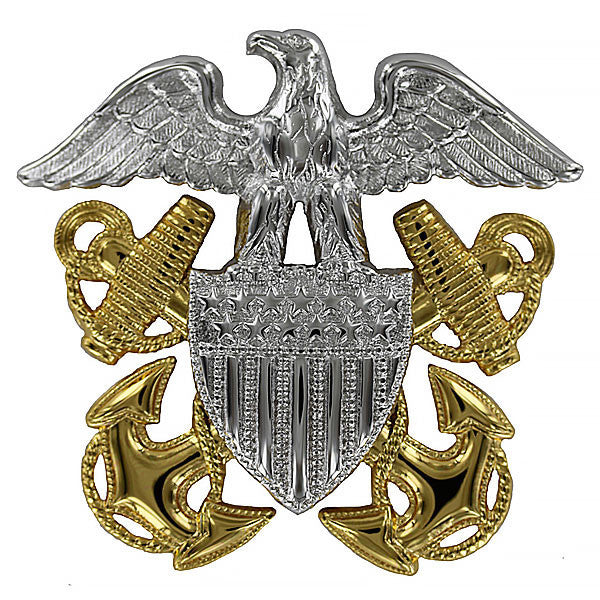 Navy Cap Device: Officer - miniature