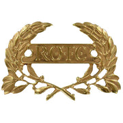 Army ROTC Cap Device: Enlisted Wreath - brass