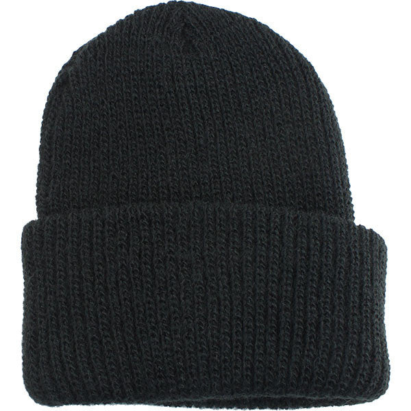 Navy Watch Cap: Black - acrylic