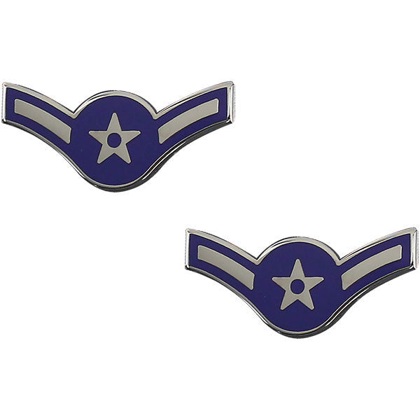 Air Force Metal Chevron: Airman