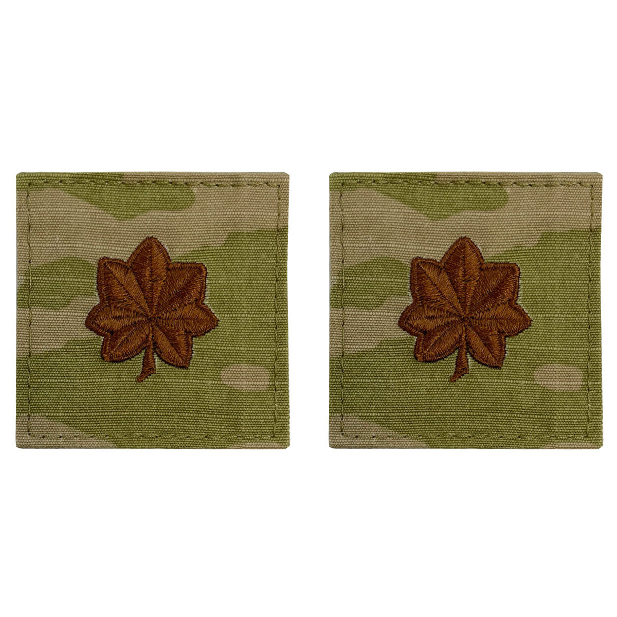Air Force Embroidered OCP with Hook Officer Rank Insignia: Major