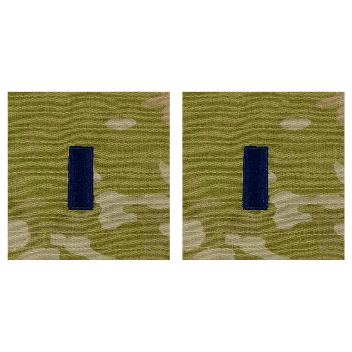 Space Force Embroidered OCP Sew on Officer Rank Insignia: First Lieutenant