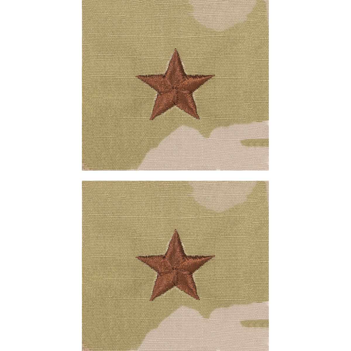 Air Force Embroidered OCP Sew On Officer Rank Cap Device: Brigadier General