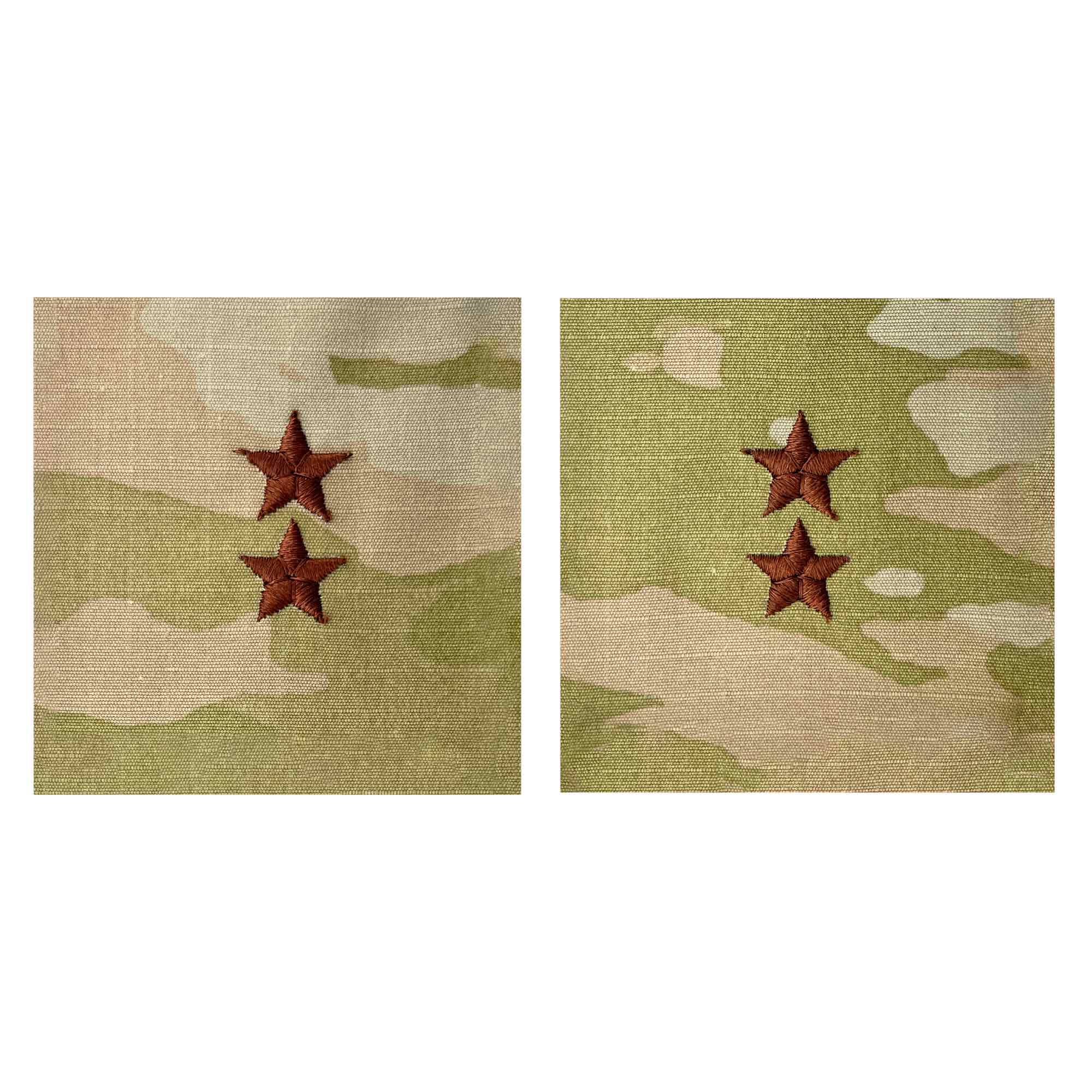 Air Force Embroidered OCP Sew On Officer Rank Insignia: Major General