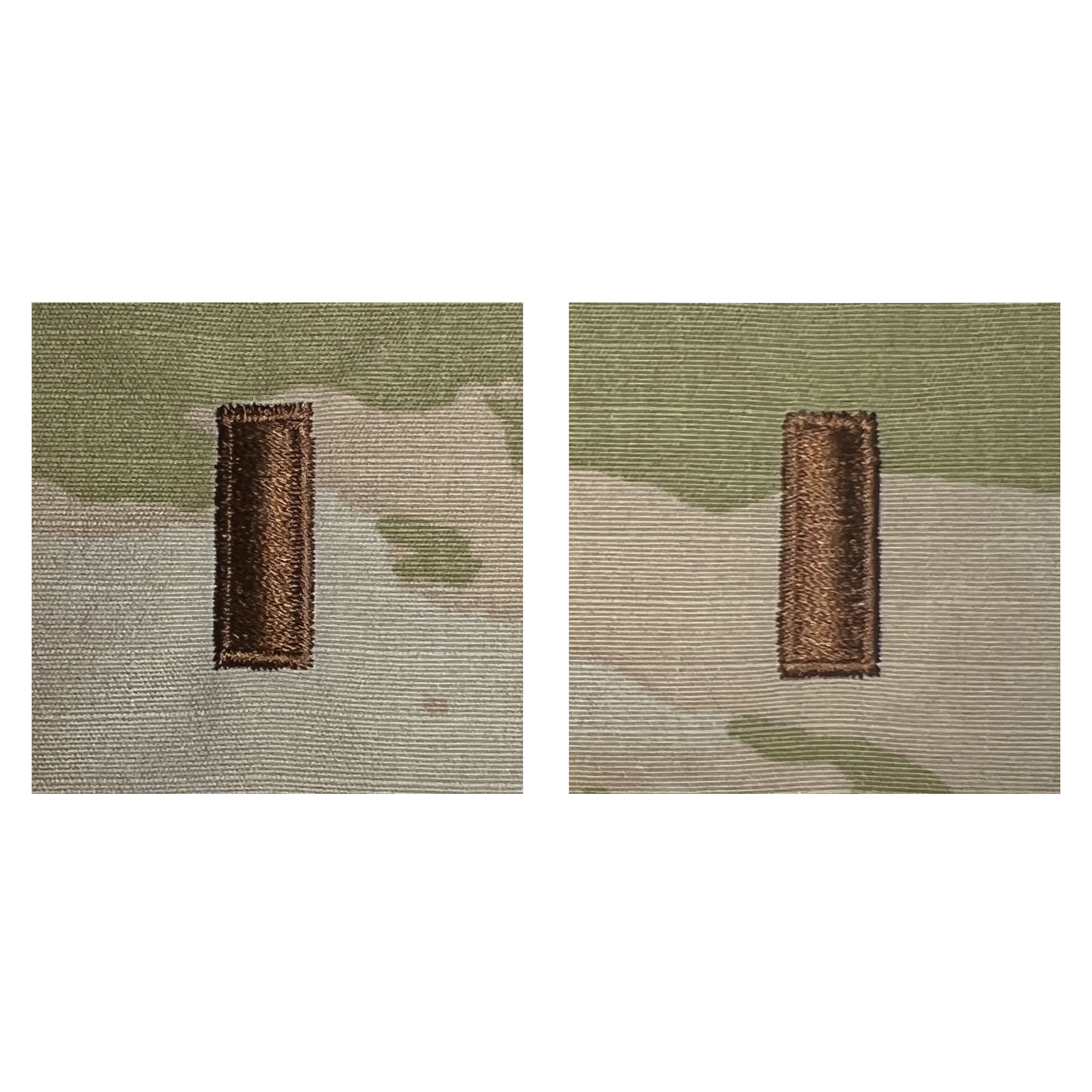 AF Second Lieutenant Rank Insignia for AF OCP Uniform