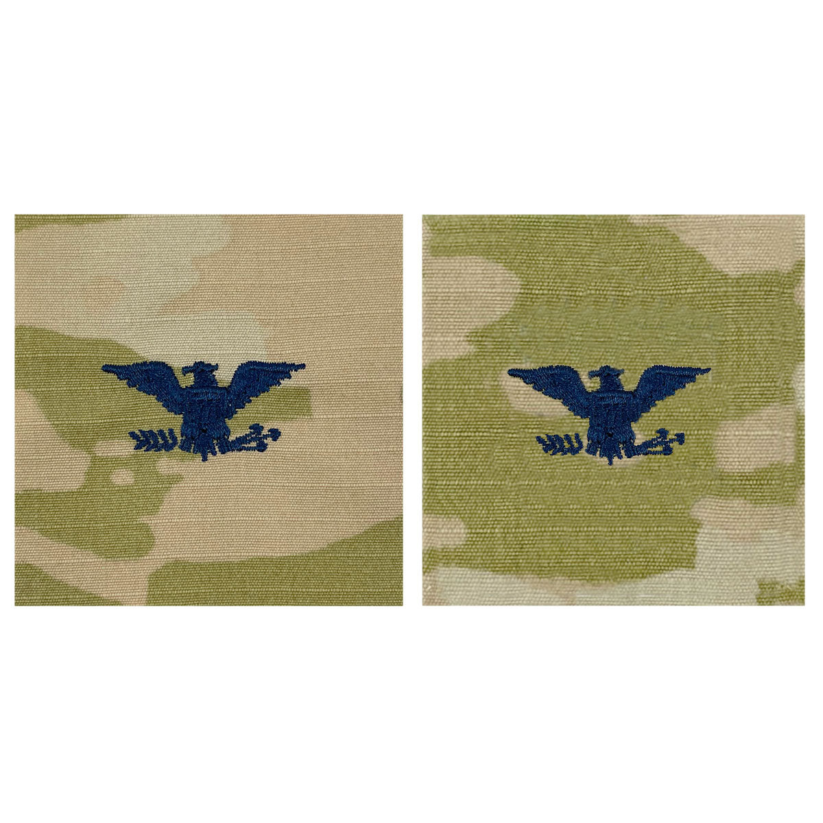 Space Force Embroidered OCP Sew on Officer Rank Insignia: Colonel