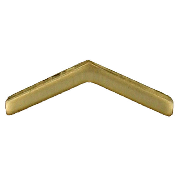 Army ROTC Chevron: Private - brass