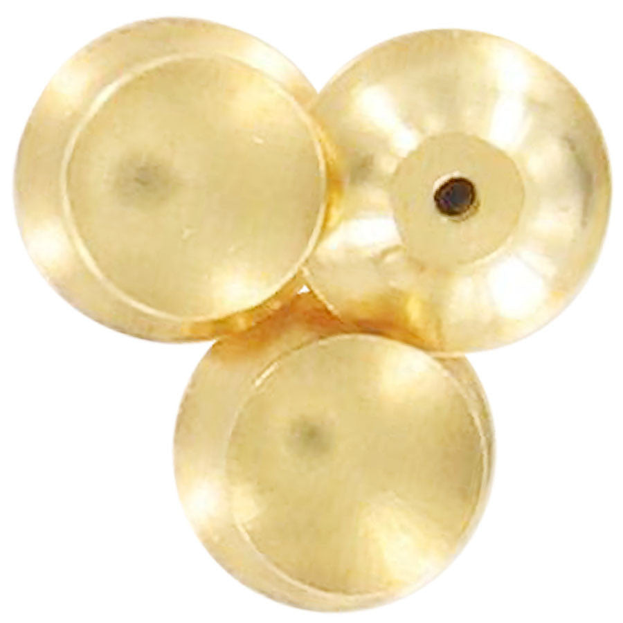 Jewelers Clutch: Flat Back - gold