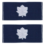 Coast Guard Embroidered Collar Device: Commander - Ripstop fabric