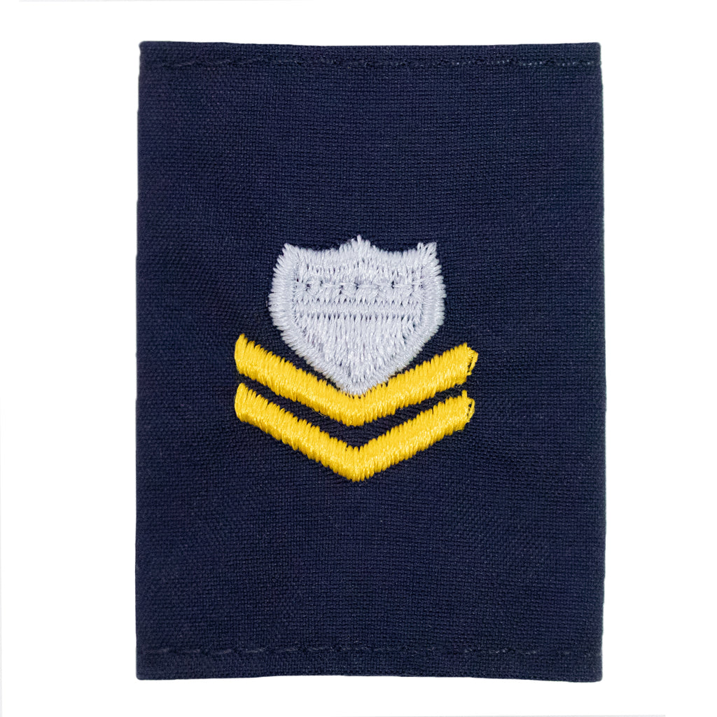 Coast Guard Embroidered Parka Tab: E5 Petty Officer