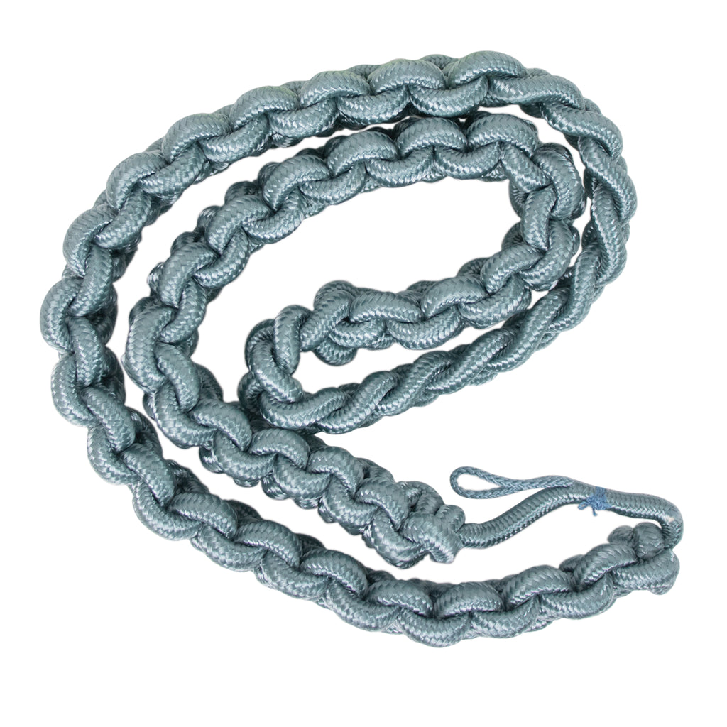 Army Shoulder Cord: 2723 Interwoven One Color Infantry Blue
