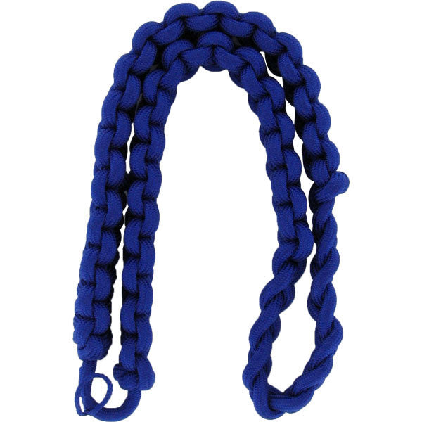 Shoulder Cord: 2723 Interwoven Royal Blue