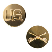 Army Enlisted Branch of Service Collar Device: U.S. and Cavalry