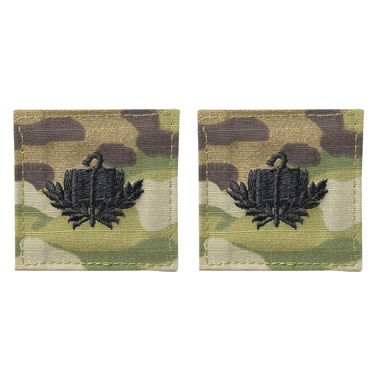 Army Officer Branch Insignia: Chaplain Candidate - embroidered on OCP with hook