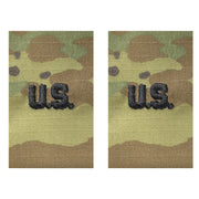 Army Officer Branch Insignia: U.S. Letters - embroidered on OCP sew on