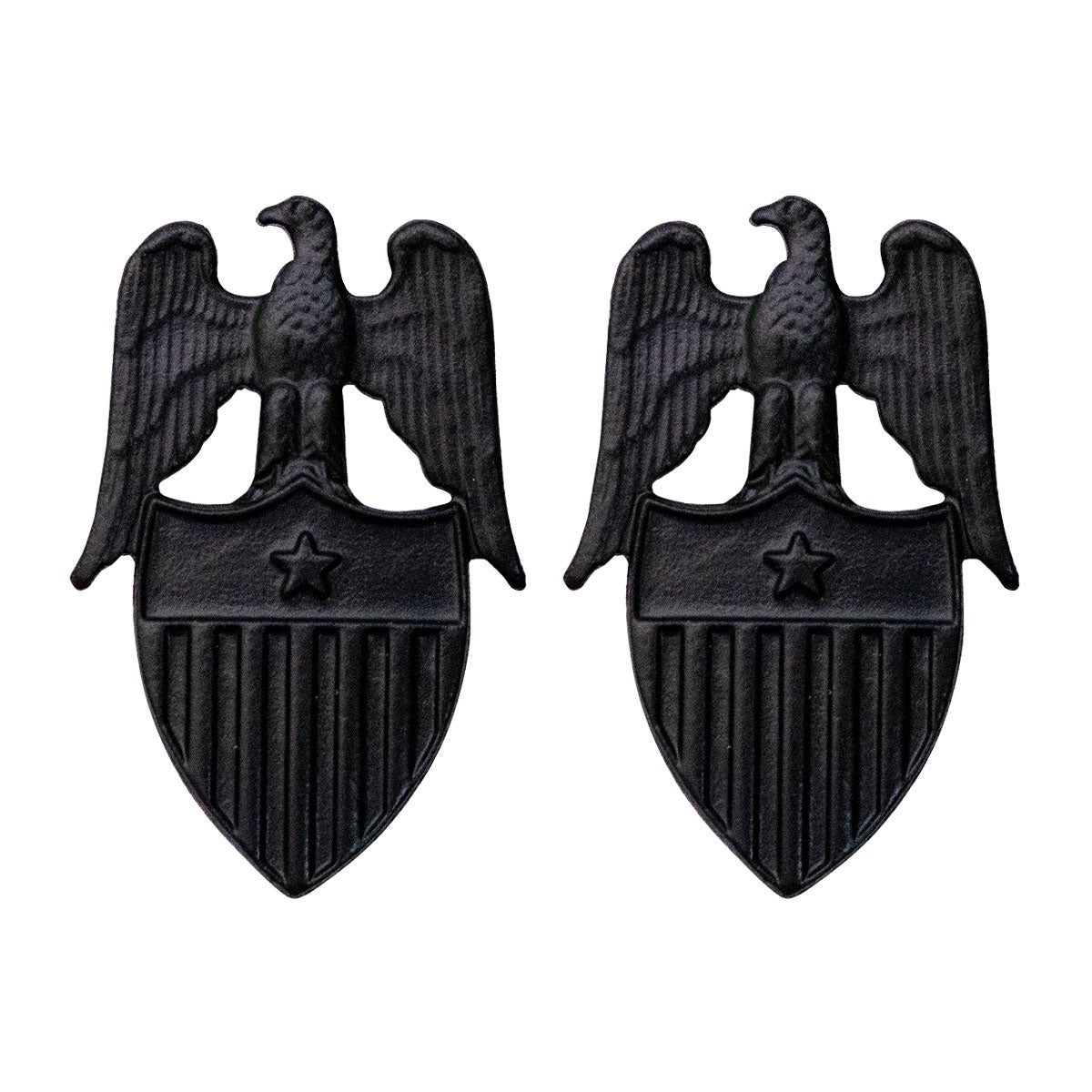 Army Aides Insignia: Aide to Brigadier General - black metal