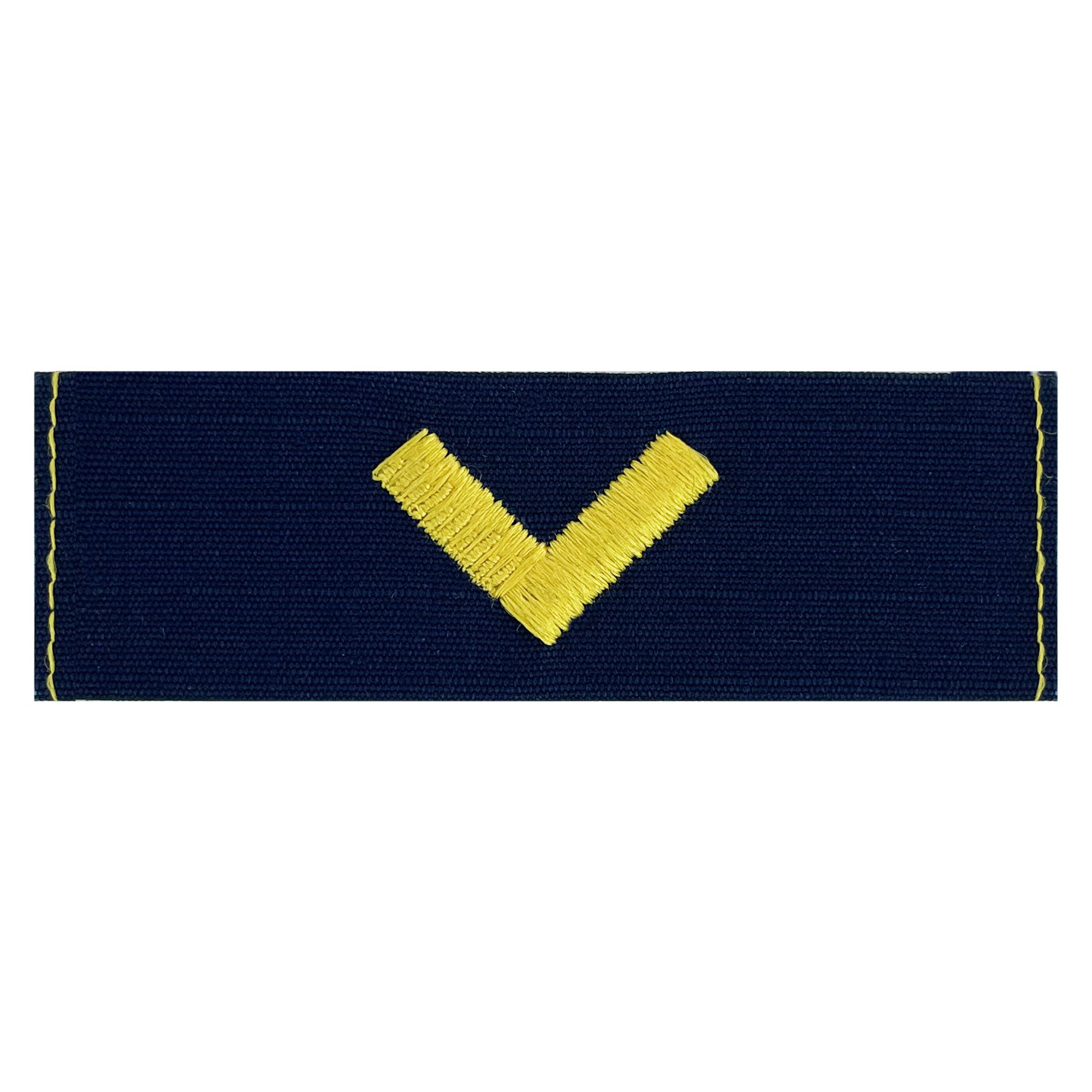 Coast Guard Embroidered Collar Device: Material Maintenance - Ripstop fabric