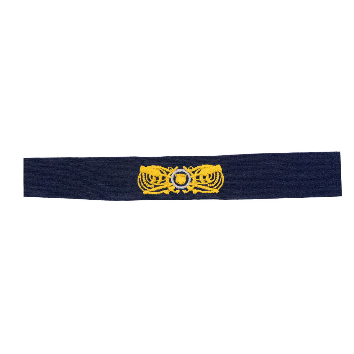 USCG Auxiliary Ripstop Fabric Coxswain Embroidered Badge