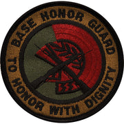 Air Force Patch: Base Honor Guard - subdued (NON-REFUNDABLE)